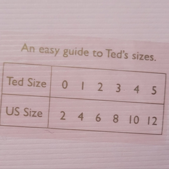 🔥LAST 1🔥NWT TED BAKER BLACK PENCIL DRESS - Picture 5 of 5